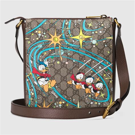 gucci bag donald duck|gucci donald duck messenger bag.